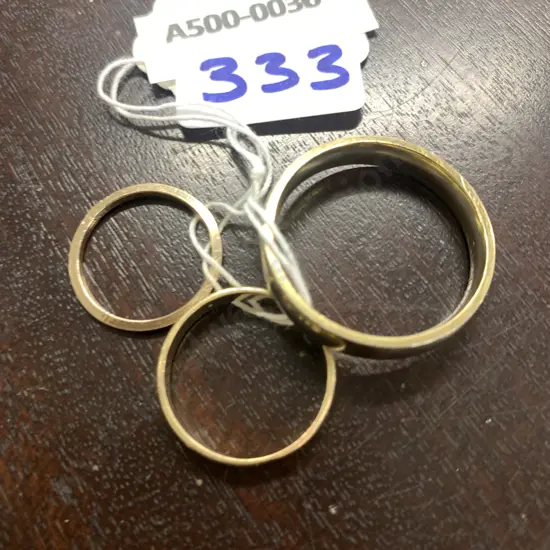 Selection Of Three Rings
