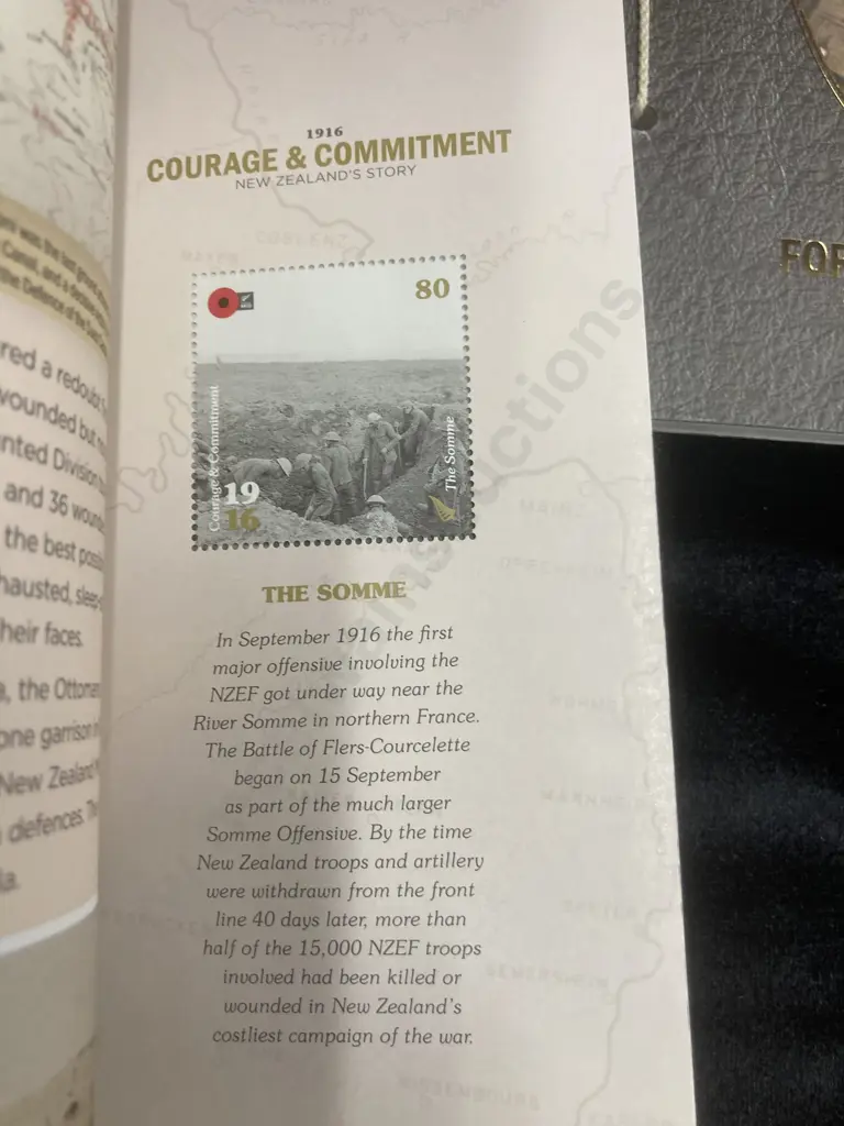New Zealand Post '1914 - 1918 New Zealands Story' Set Of Five Commemorative Books Collectors Edition Image 1++