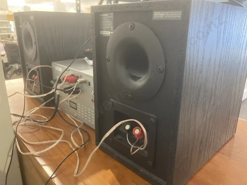 Panasonic SA PMX5DB CD Stereo System Image 1++