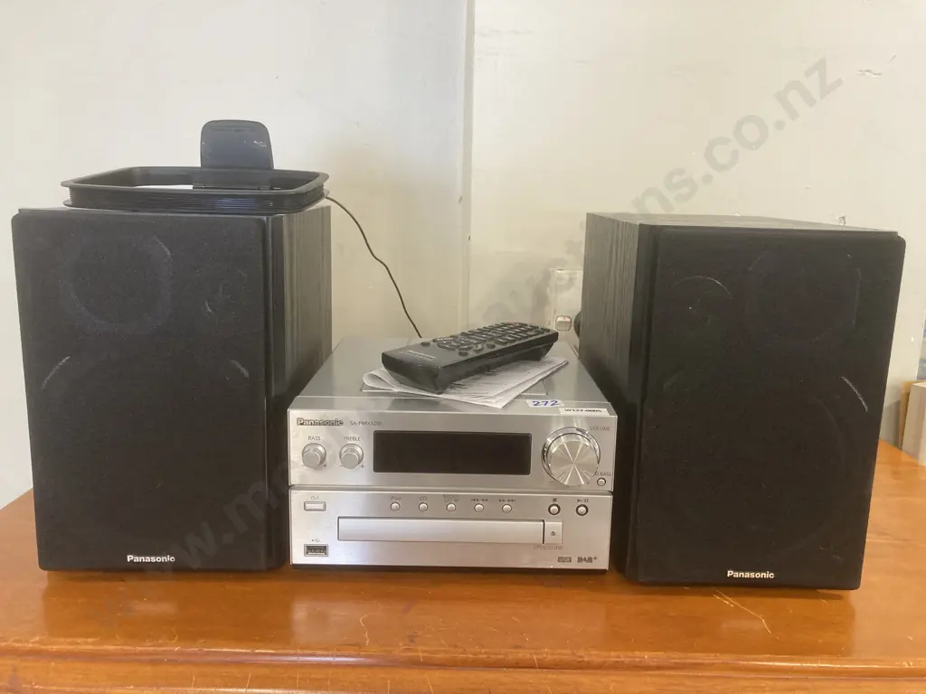 Panasonic SA PMX5DB CD Stereo System Image 1++