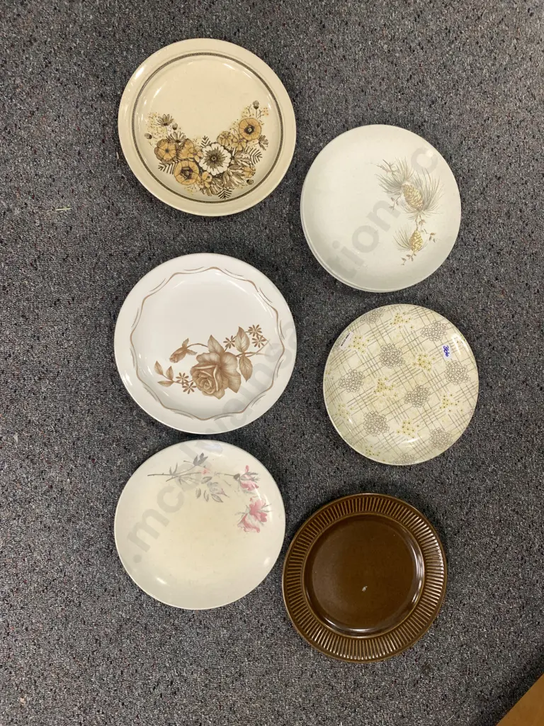 Selection Of Crown Lynn Dinner Plates x10 Image 1++