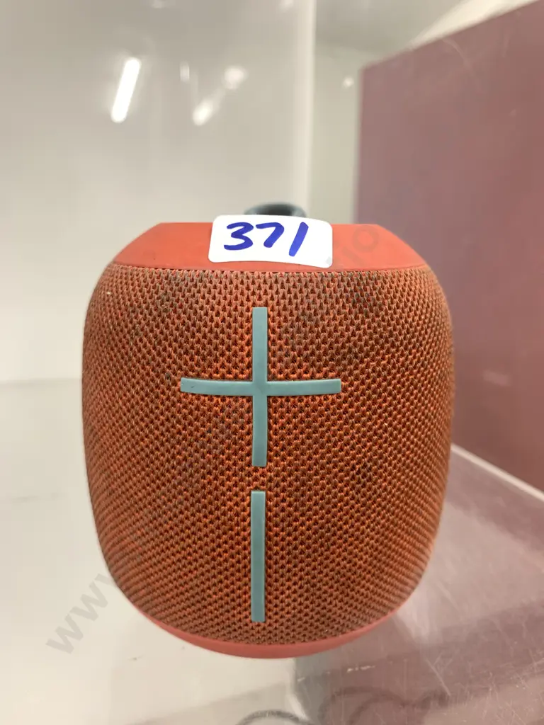 Ultimate Ears WonderBoom Portable Mini Blue Tooth Speaker, Red & Grey Image 1++