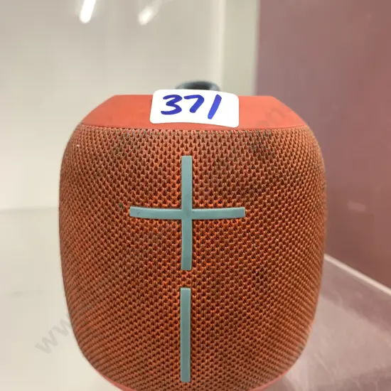 Ultimate Ears WonderBoom Portable Mini Blue Tooth Speaker, Red & Grey