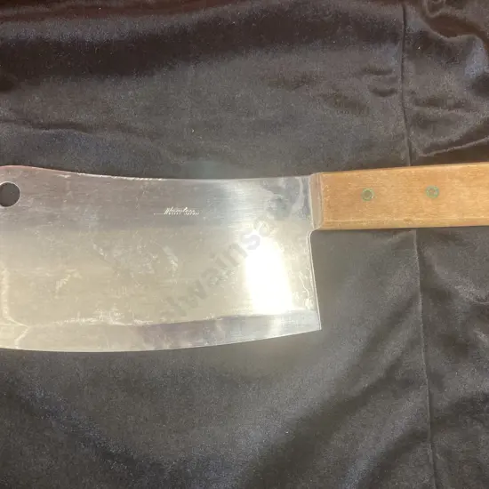 Stainless Steel Japanese Chefs Cleaver, 20cm Blade