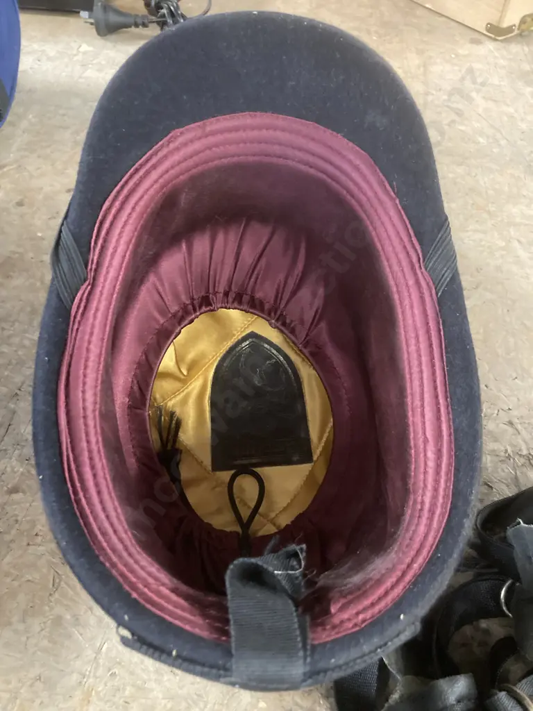 Black Chevalier Pony Helmet, Cover Etc, Size 6 3/8 Image 1++