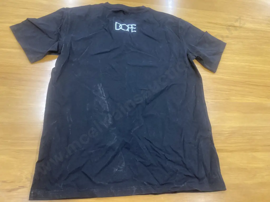 New DOPE Release Short Sleeve T-Shirt, Black, Size M Image 1++