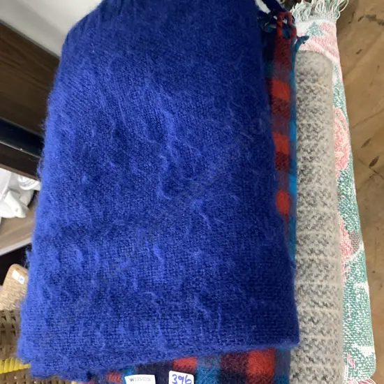 Selection of Throws & Rug