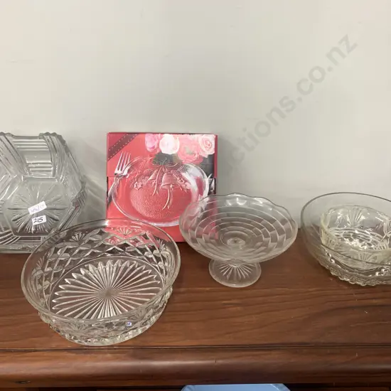 Assorted Vintage Glassware