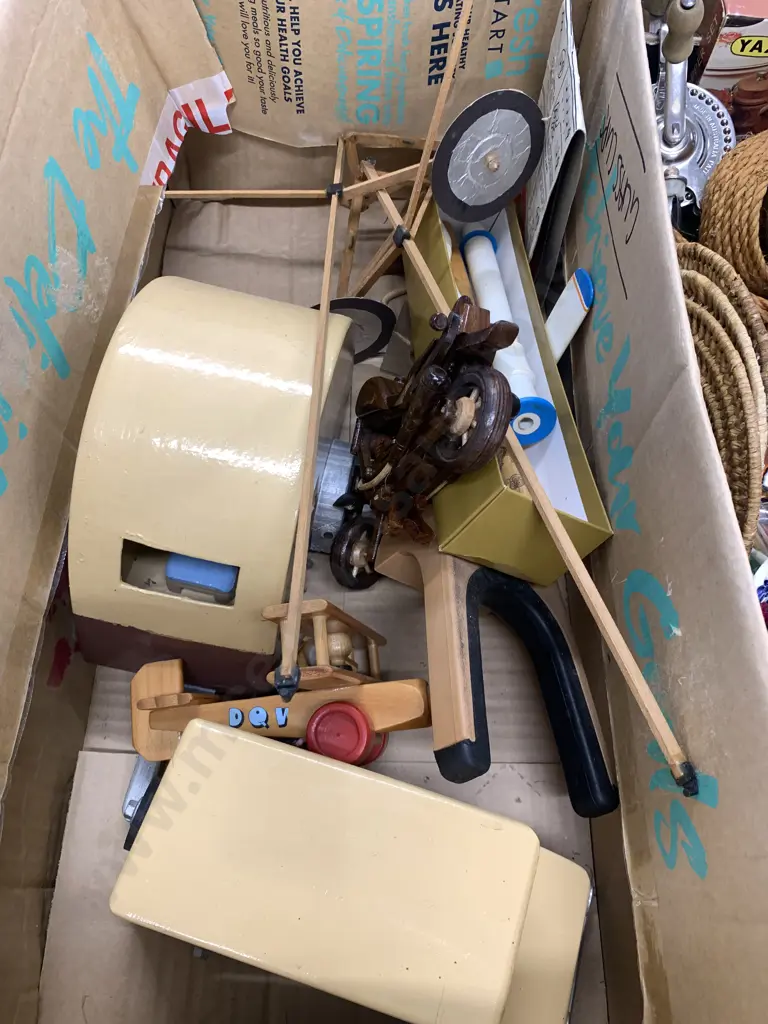 Box Lot of Vintage Toys, Recorder Etc Image 1++