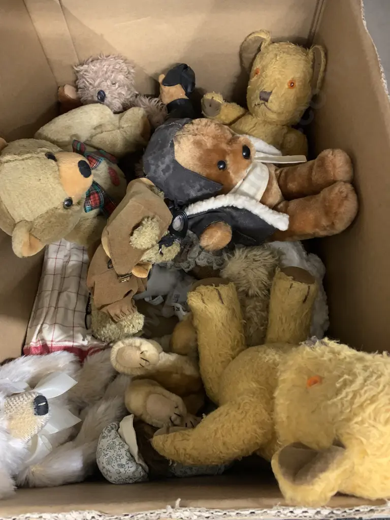 Large Selection of Vintage Teddy Bears & Soft Toys Image 1++