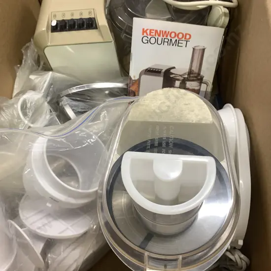 Box Lot Assorted Kitchen Appliances