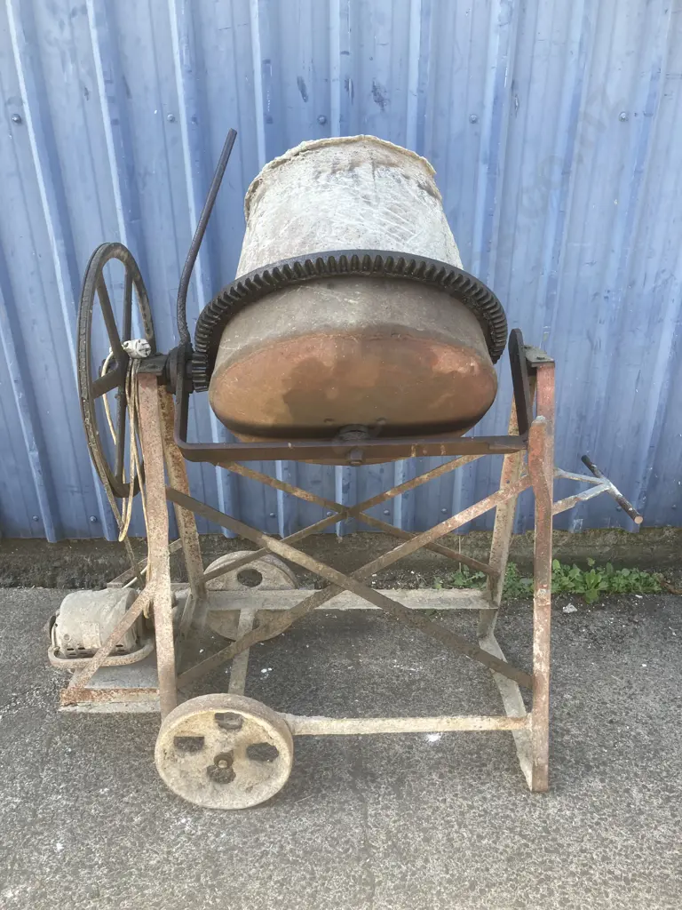 Concrete Mixer, Electric Image 1++
