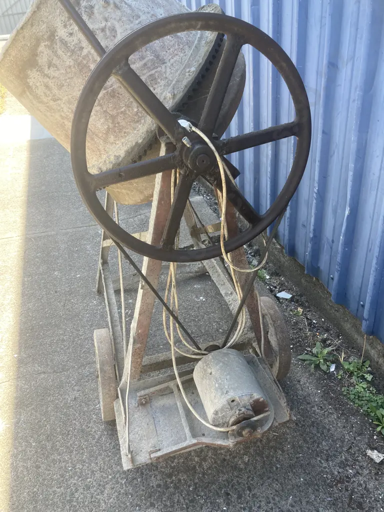 Concrete Mixer, Electric Image 1++