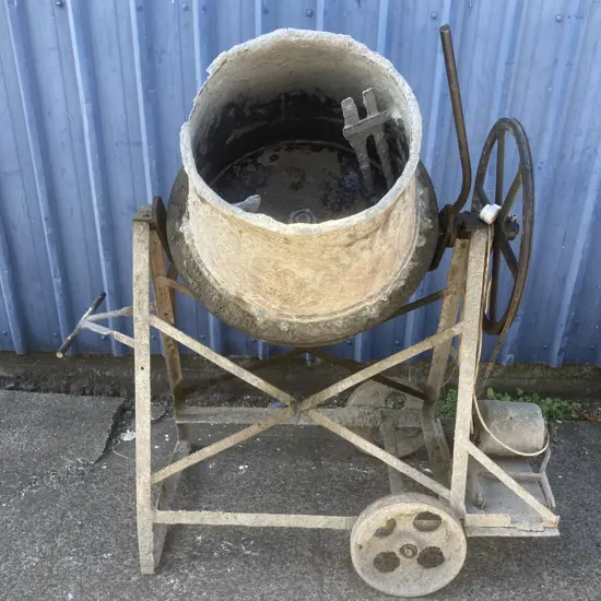 Concrete Mixer, Electric