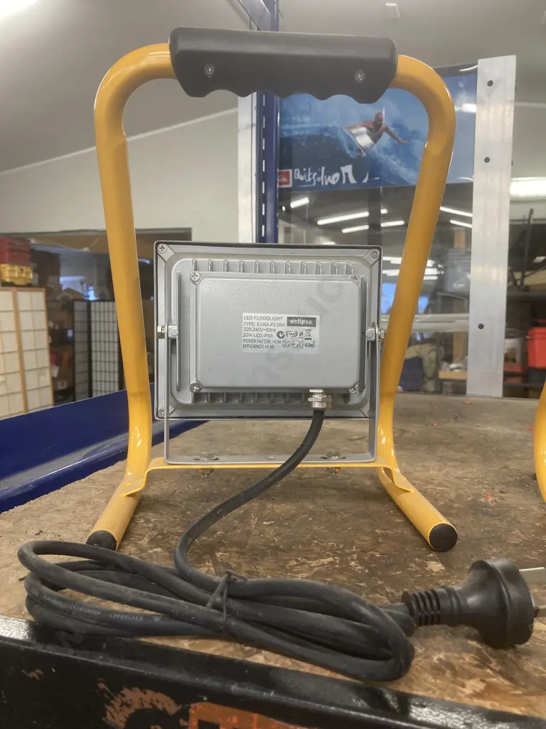 Pair of Eclipse LED Floodlights, 20W LED, IP65 Image 1++