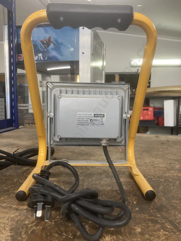 Pair of Eclipse LED Floodlights, 20W LED, IP65 Image 1++