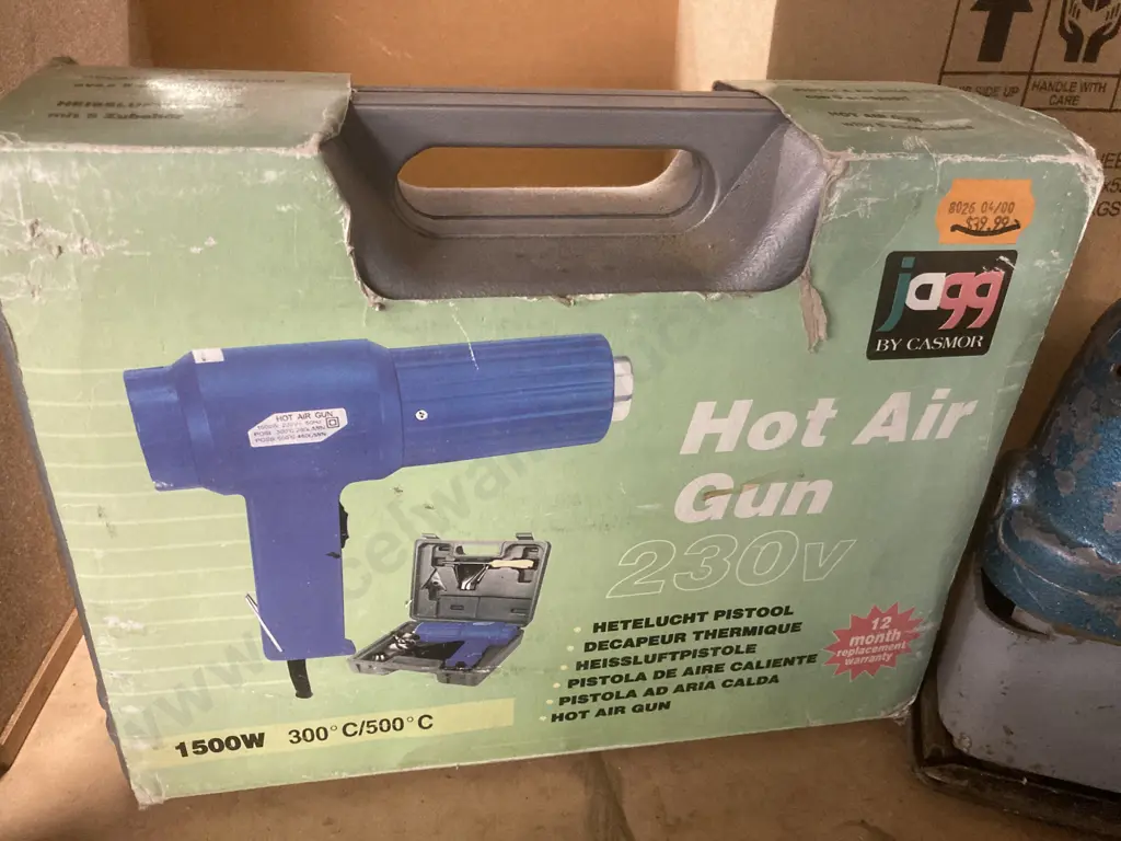 Power Tools x 6, Hot Air Gun, Icon MFT In Bag, Hitachi Jigsaw Etc Image 1++