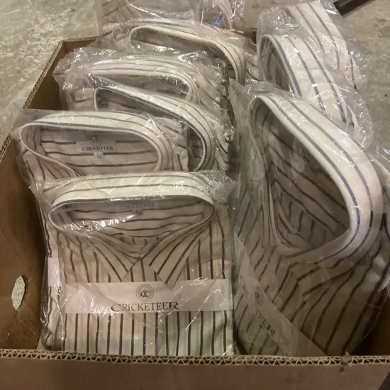 Box lot of Fifteen New Mens 'Cricketeer' Size 42 Business Shirts