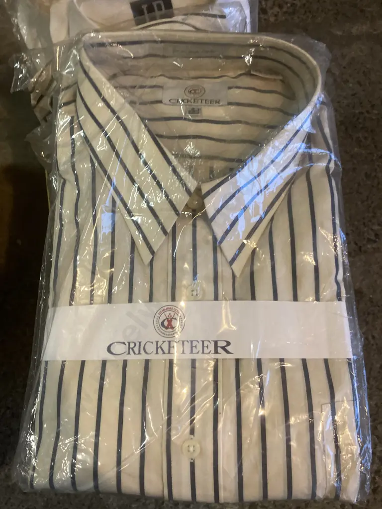 Box lot of Twelve New Mens Assorted 'Cricketeer' Etc Size 38 - 45 Business Shirts Image 1++