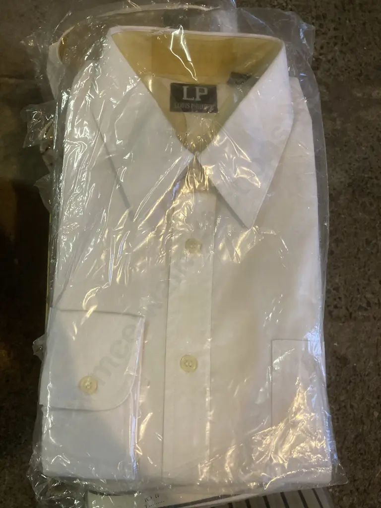 Box lot of Twelve New Mens Assorted 'Cricketeer' Etc Size 38 - 45 Business Shirts Image 1++