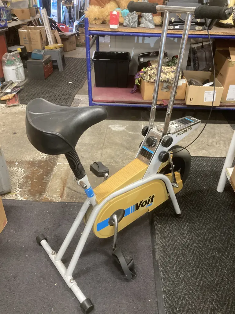 Vintage Voit-Tre-Ergometer Stationary Exercise Bike Image 1++