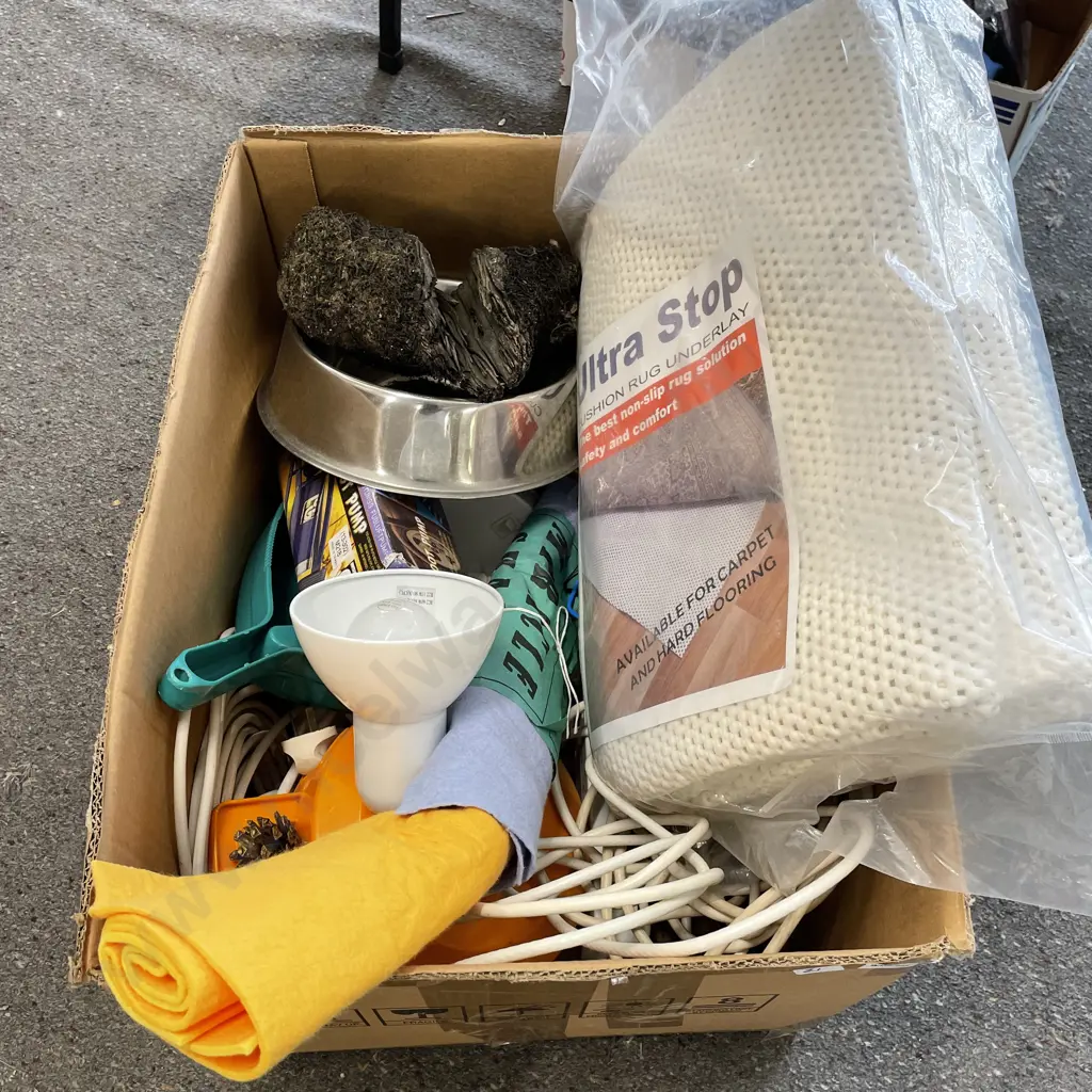 Freedom Cushion, Rug Underlay, Desk lamp, Foot Pump, Extension Cords Etc Image 1++