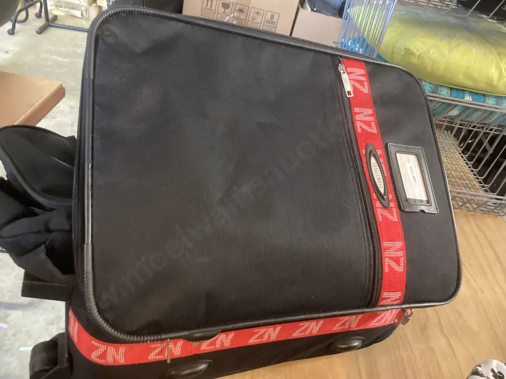 Travel Case With A Selection Of Bags Including Rip Curl, Converse Etc Image 1++