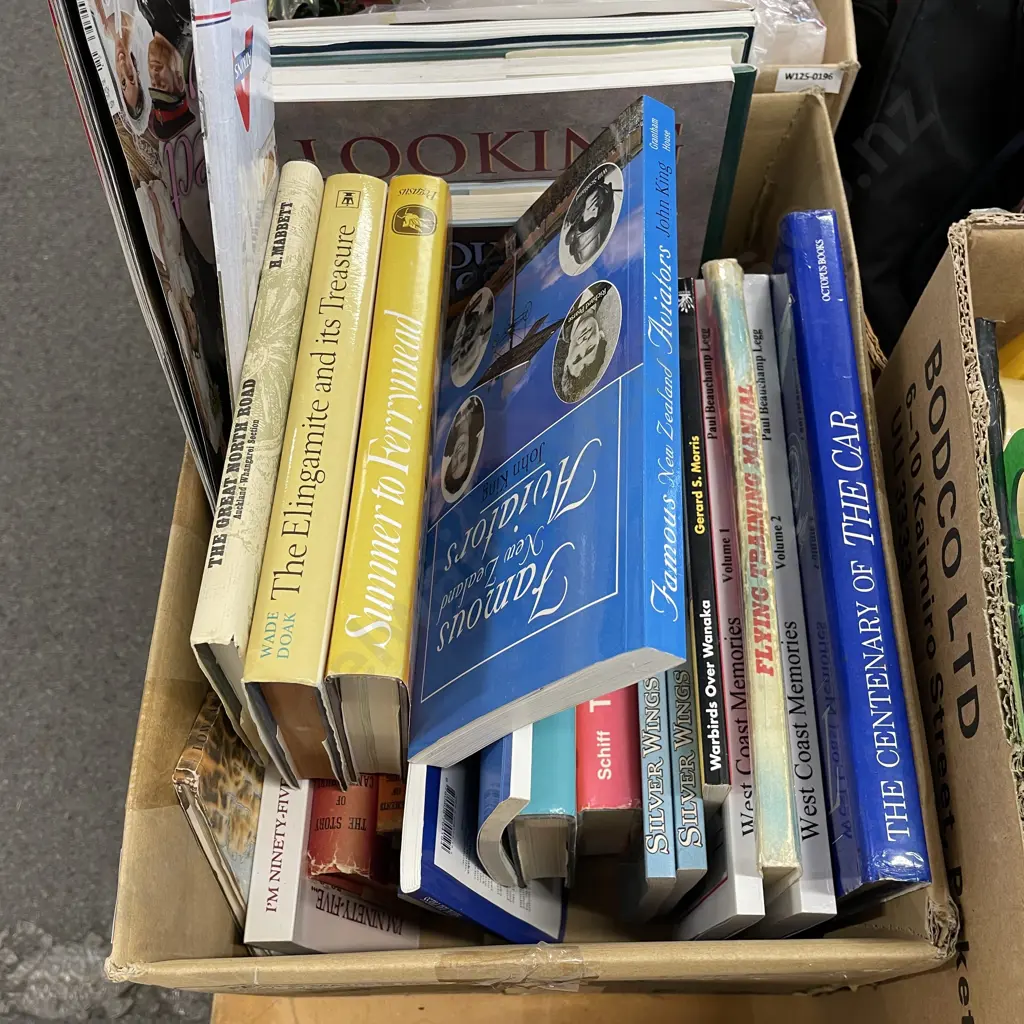 Selection Of Books Including Aviation, The Car, The Past Today Etc Image 1++