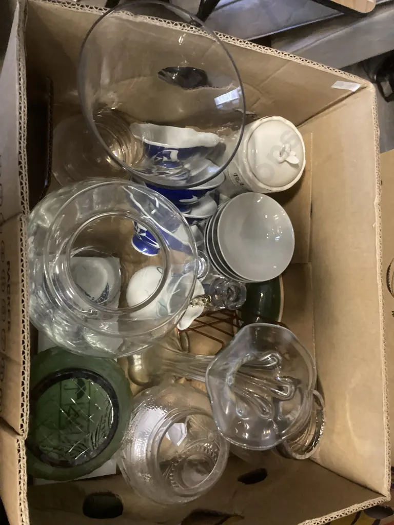 Selection Of Vases, Glass Candle Stick Holders Etc Image 1++