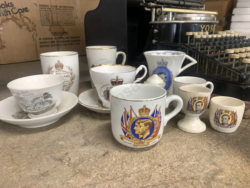 Selection of Royalty China Items Including Queen Elizabeth II, King Edward VII Etc (Some AF) Image 1++