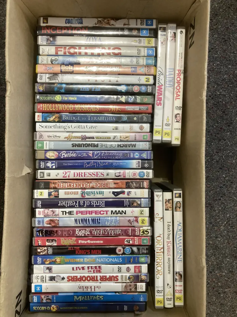 Box Lot of DVD's Image 1++