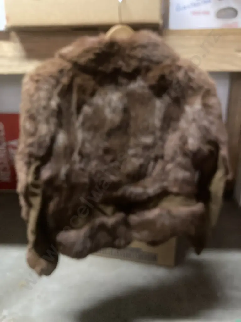 Vintage Fur Jacket (S/Med) Image 1++