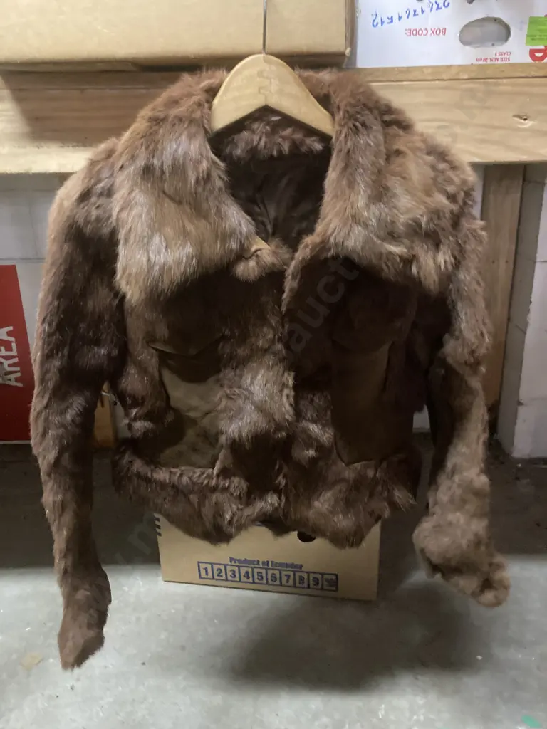 Vintage Fur Jacket (S/Med) Image 1++