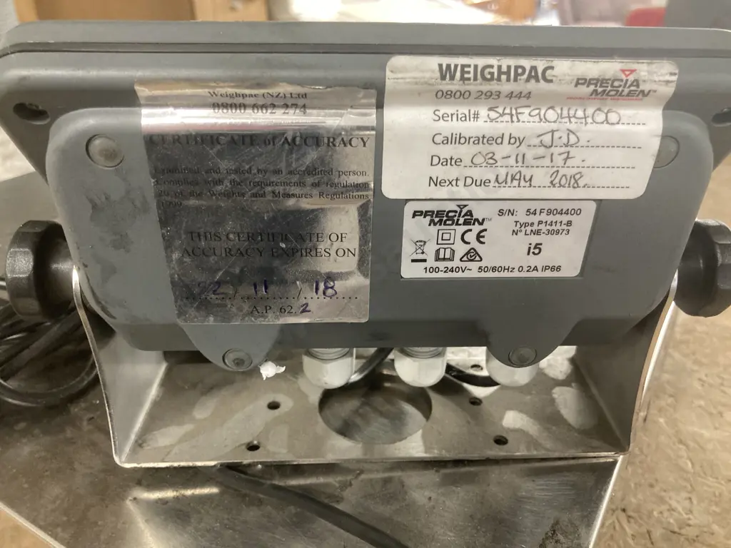 WeighPac Scales (Not Working?) Dumped NCV) Image 1++
