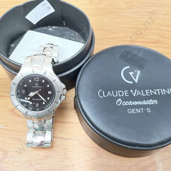 Claude Valentini Mens Watch in Case