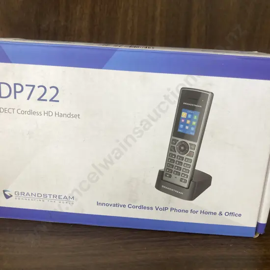 Grandstream DP722 Dect Cordless HD Handset, New In Box