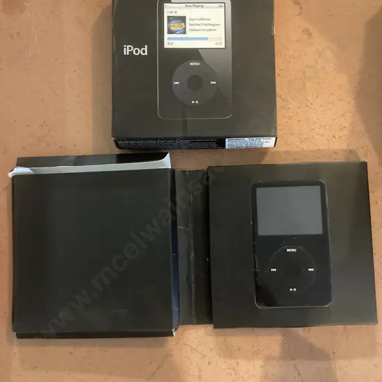 Retro Apple iPod, Model A1136, 30GB
