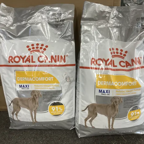 Royal Canin Dermacomfort Maxi 26-44Kg Dog Food, 2 x 10Kg Bags