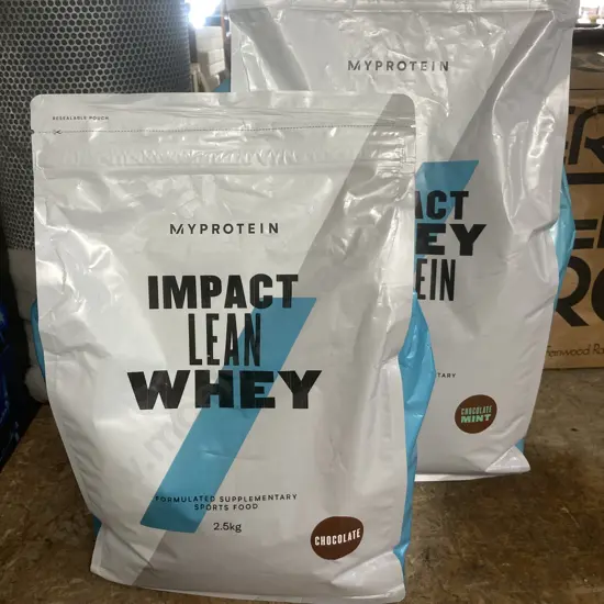 MyProtein Impact Whey Protein, 1 x 5kg Chocolate Mint, 1 x 2.5Kg Chocolate