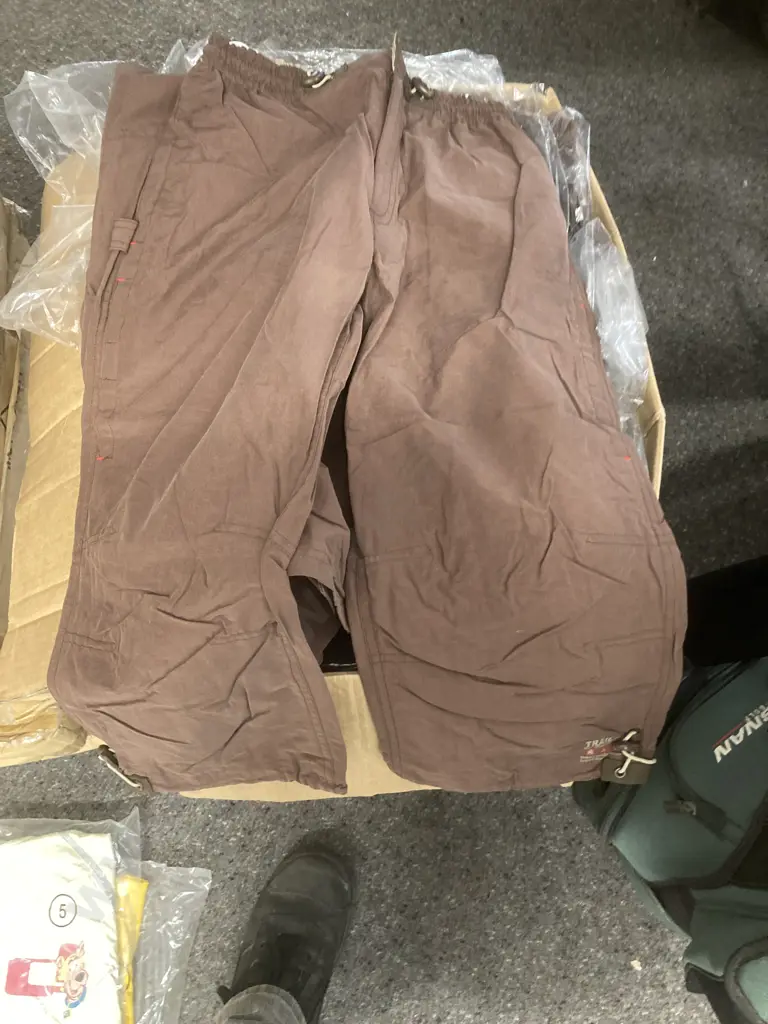 Box Lot of New 'Northfield Trailco' Kids Coffee Colour Jackets & Pants Image 1++