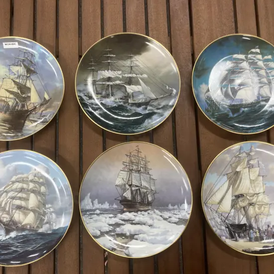 Selection of Six The Great Republic Collectors Plates