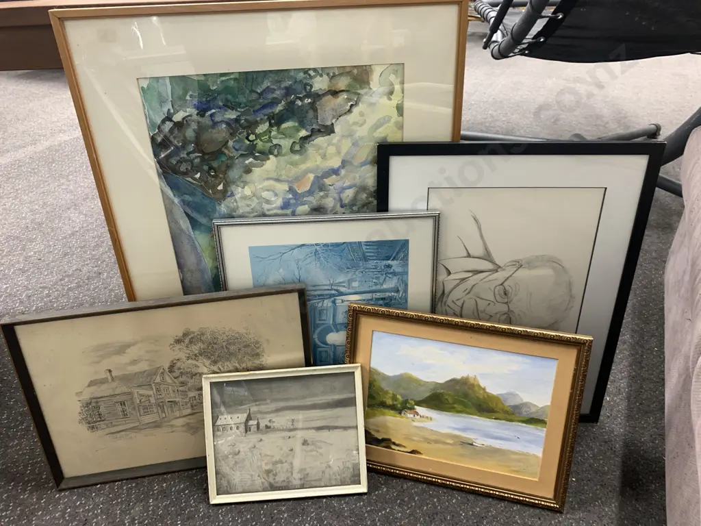 Selection Of Framed Artwork Image 1++