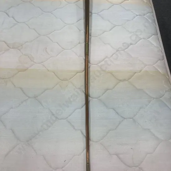 Vintage 19th Century Brass & Copper Hunting Horn, L128cm