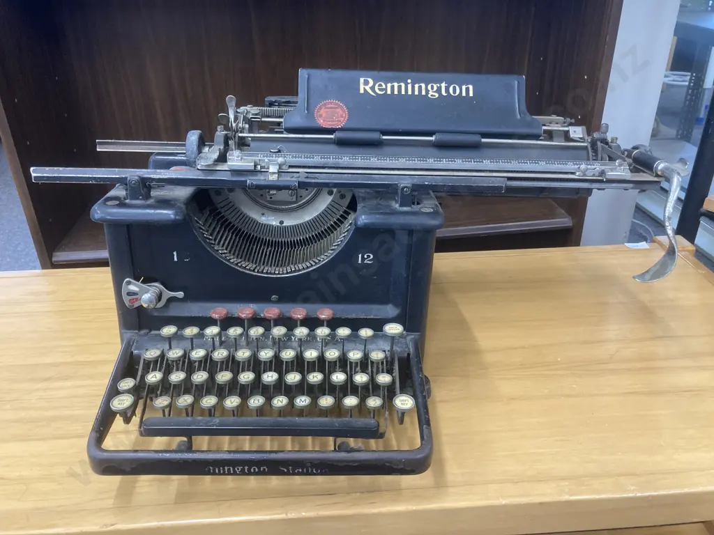 Antique Remington Standard Typewriter No12, Ilion New York USA Image 1++