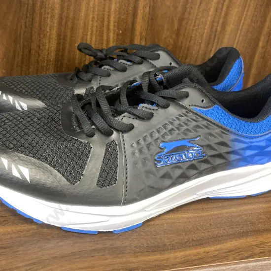 Slazenger Men's Eclipse Trainers, Blue & Black, Sz 9