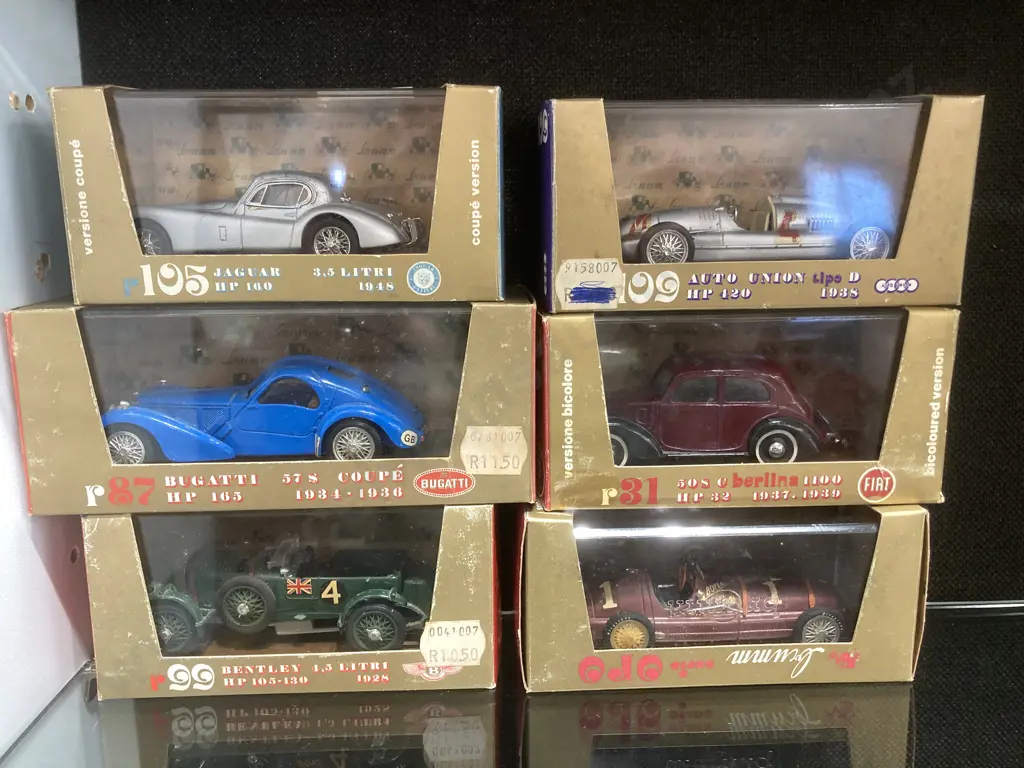 Vintage Boxed Brumm Diecast Vehicles x 6 Image 1++