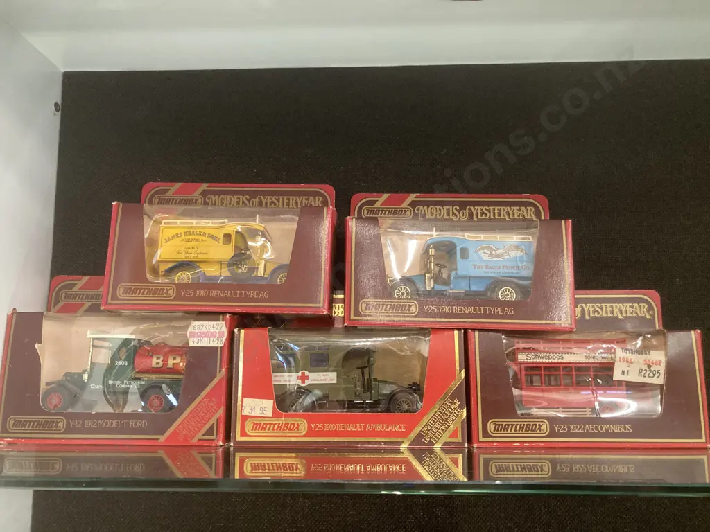 Vintage Matchbox Models of Yesteryear Boxed x 5 Image 1++