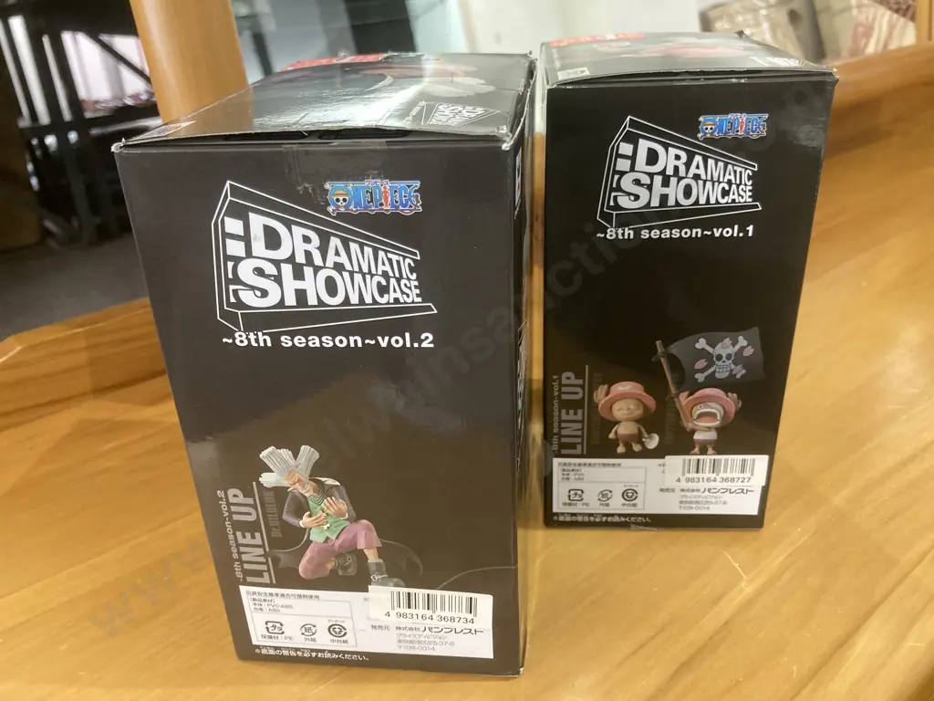 Collectable Banpresto DRAMATIC SHOWCASE 8th season vol.1 Chopper & vol.2 Dr Hiluk, Original Boxes Image 1++