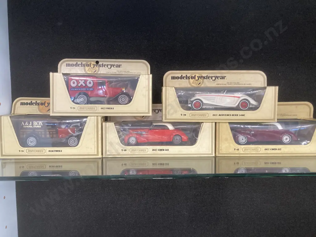 Vintage Matchbox Models of Yesteryear Boxed x 5 Image 1++