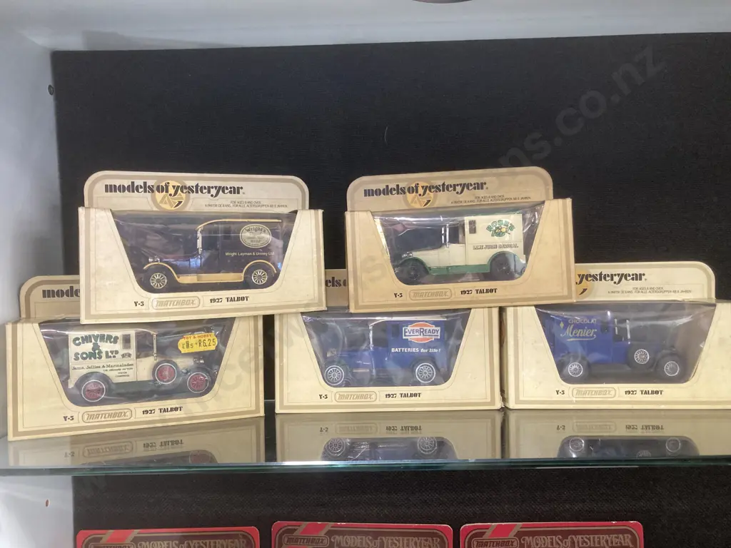 Vintage Matchbox Models of Yesteryear Boxed x 5 Image 1++